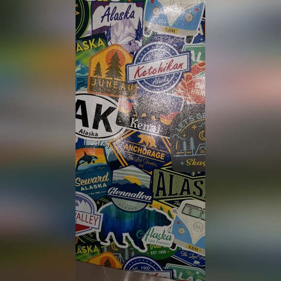 ALASKA OUTPOST REUSABLE TOTE BAG - Picture 13 of 16